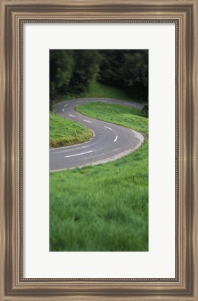 Framed Switzerland, road Print