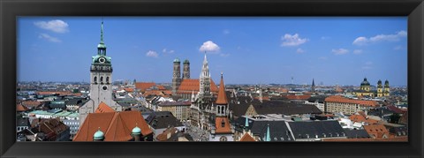 Framed Cityscape, Munich, Germany Print