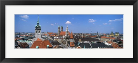 Framed Cityscape, Munich, Germany Print