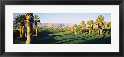 Framed Marriot Desert Spring CA, USA Print