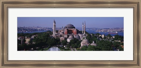Framed Turkey, Istanbul, Hagia Sophia Print