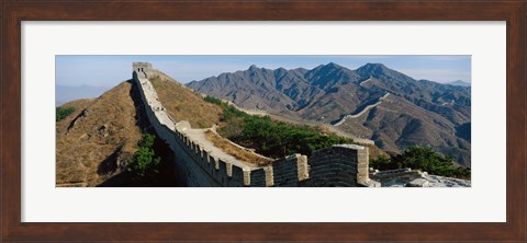 Framed Great Wall Of China Print