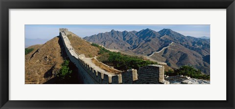 Framed Great Wall Of China Print