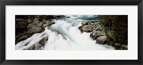 Framed Namsen River Norway Print