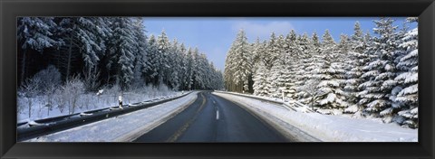 Framed Road, Hochwald, Germany Print