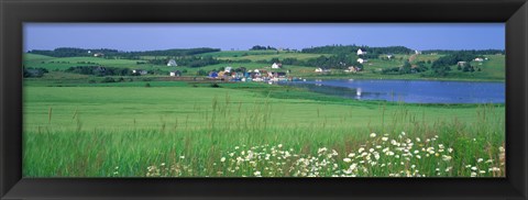 Framed French River, Prince Edward Island, Canada Print