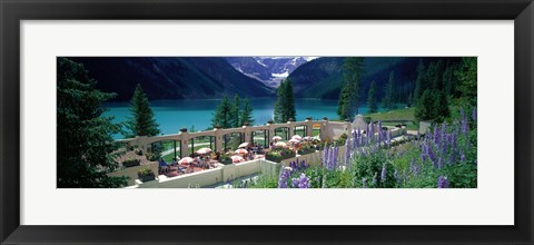 Framed Lake Louise, Alberta, Canada Print