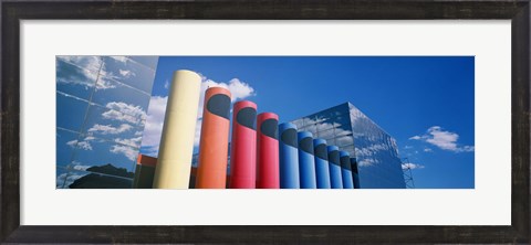 Framed Modern Architecture, Columbia, South Carolina, USA Print