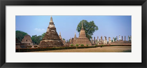 Framed Sukhothai Historical Park Thailand Print