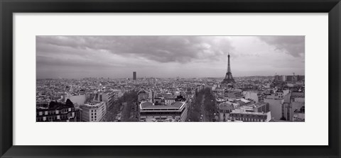 Framed Eiffel Tower, Paris, France Print