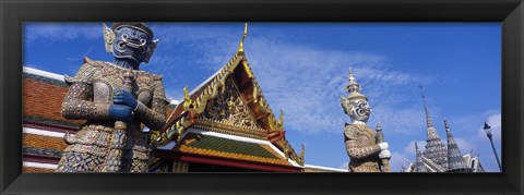 Framed Architectual detail Grand Palace, Bangkok, Thailand Print