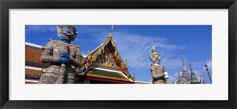 Framed Architectual detail Grand Palace, Bangkok, Thailand Print