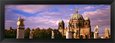 Framed Exterior view of the Berlin Dome, Berlin, Germany Print