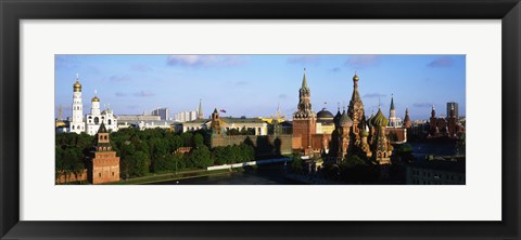 Framed Russia, Moscow, Red Square Print