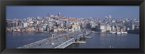 Framed Turkey, Istanbul, skyline Print