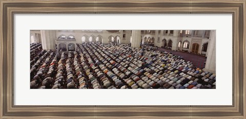 Framed Turkey, Edirne, Friday Noon Prayer at Selimiye Mosque Print