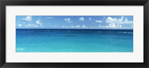 Framed View Of The Atlantic Ocean, Bermuda Print