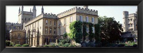 Framed Oxford University, New College, England, United Kingdom Print