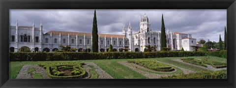 Framed Portugal, Lisbon, Facade of Jeronimos Monastery Print