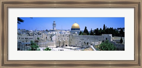 Framed Jerusalem, Israel Print