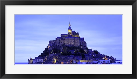 Framed Mont St Michel Brittany France Print