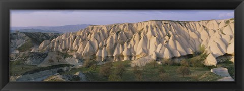 Framed Hills on a landscape, Cappadocia, Turkey Print