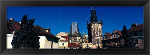 Framed Prague Castle St Vitus Cathedral Prague Czech Republic Print