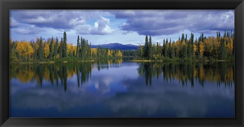 Framed Dragon Lake Yukon Canada Print