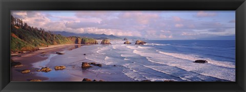 Framed Seascape Cannon Beach OR USA Print