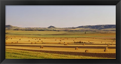 Framed Slope country ND USA Print