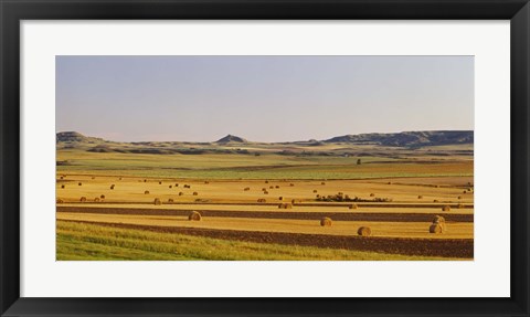 Framed Slope country ND USA Print