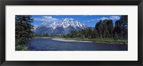 Framed Snake River &amp; Grand Teton WY USA Print