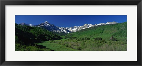 Framed San Juan Mountains CO USA Print