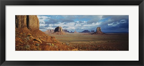 Framed Monument Valley, Utah, Arizona, USA Print