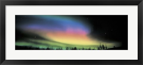 Framed Northern Lights Print