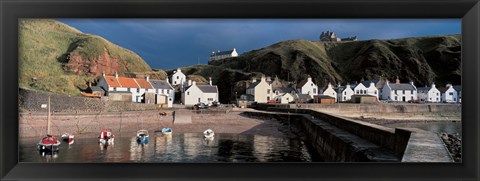 Framed Pennan Banffshire Scotland Print