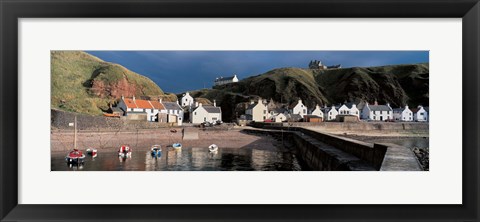 Framed Pennan Banffshire Scotland Print