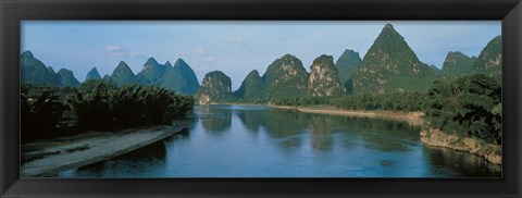 Framed Guilin Guanxi China Print