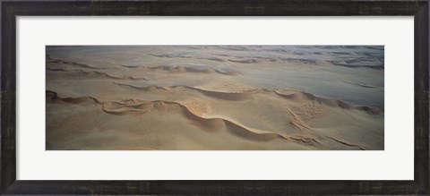 Framed Desert Namibia (aerial view) Print