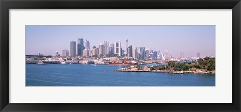 Framed Skyline Sydney Australia Print