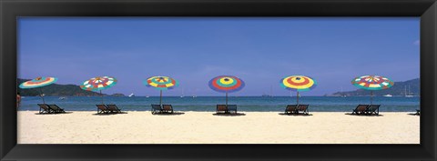 Framed Beach Phuket Thailand Print