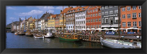 Framed Nyhavn Copenhagen Denmark Print