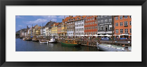 Framed Nyhavn Copenhagen Denmark Print