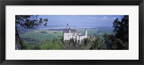 Framed Neuschwanstein Palace Bavaria Germany Print