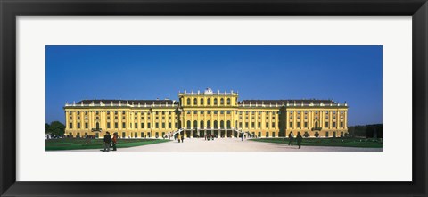 Framed Schonbrunn Palace Vienna Austria Print