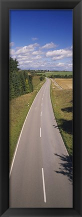 Framed Road, Southern Germany Print