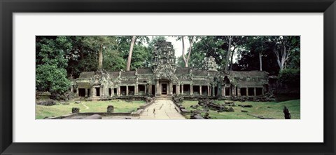 Framed Preah Khan Temple, Angkor Wat, Cambodia Print