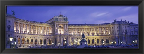 Framed Hofburg Imperial Palace, Heldenplatz, Vienna, Austria Print