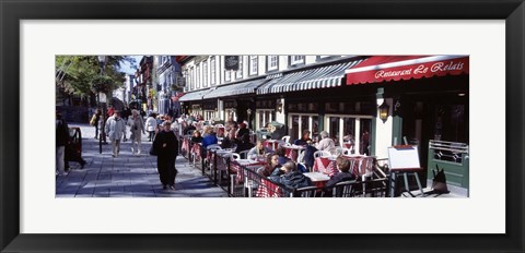 Framed Street Scene Paris France Print