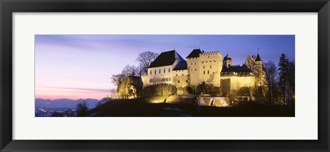 Framed Castle Lenzburg, Switzerland Print